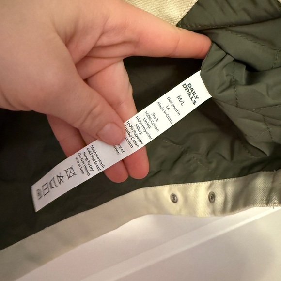 NWT Daily Drills Aspen Drop Barn Jacket Size M/L - Picture 3 of 4